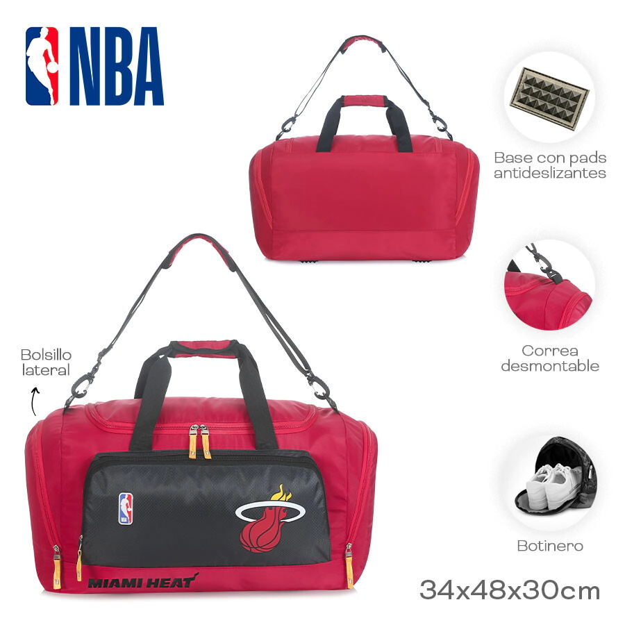 BOLSO NBA MIAMI HEAT