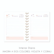 AGENDA N°8 DIARIA TAPA DURA LUXURY ESPIRAL NORPAC