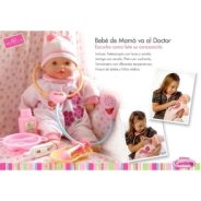Bebe doctor c/estetoscopio Cariñito
