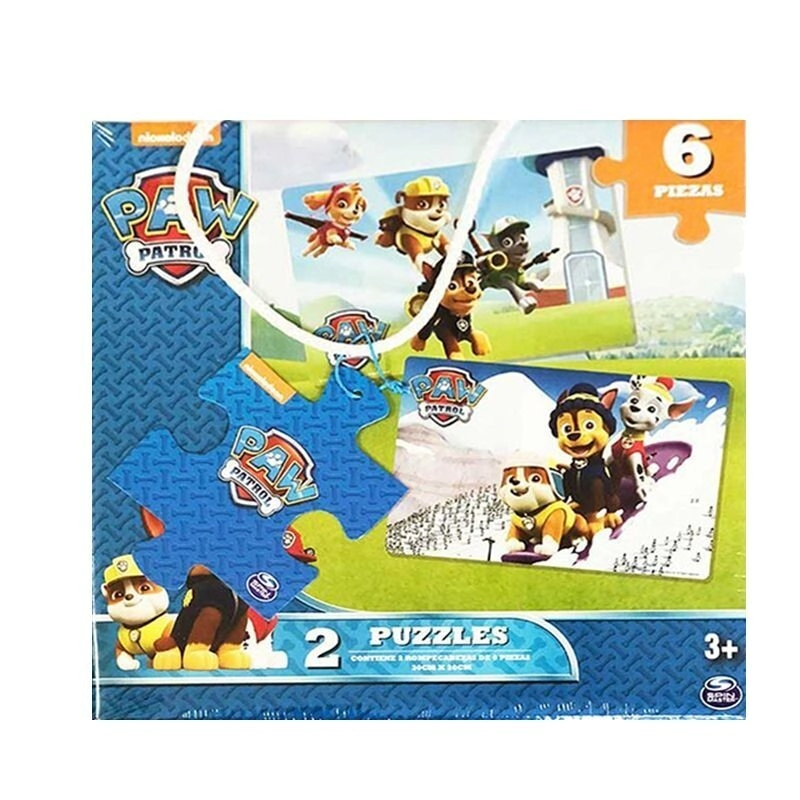 Rompecabezas Paw Patrol 6 pzas