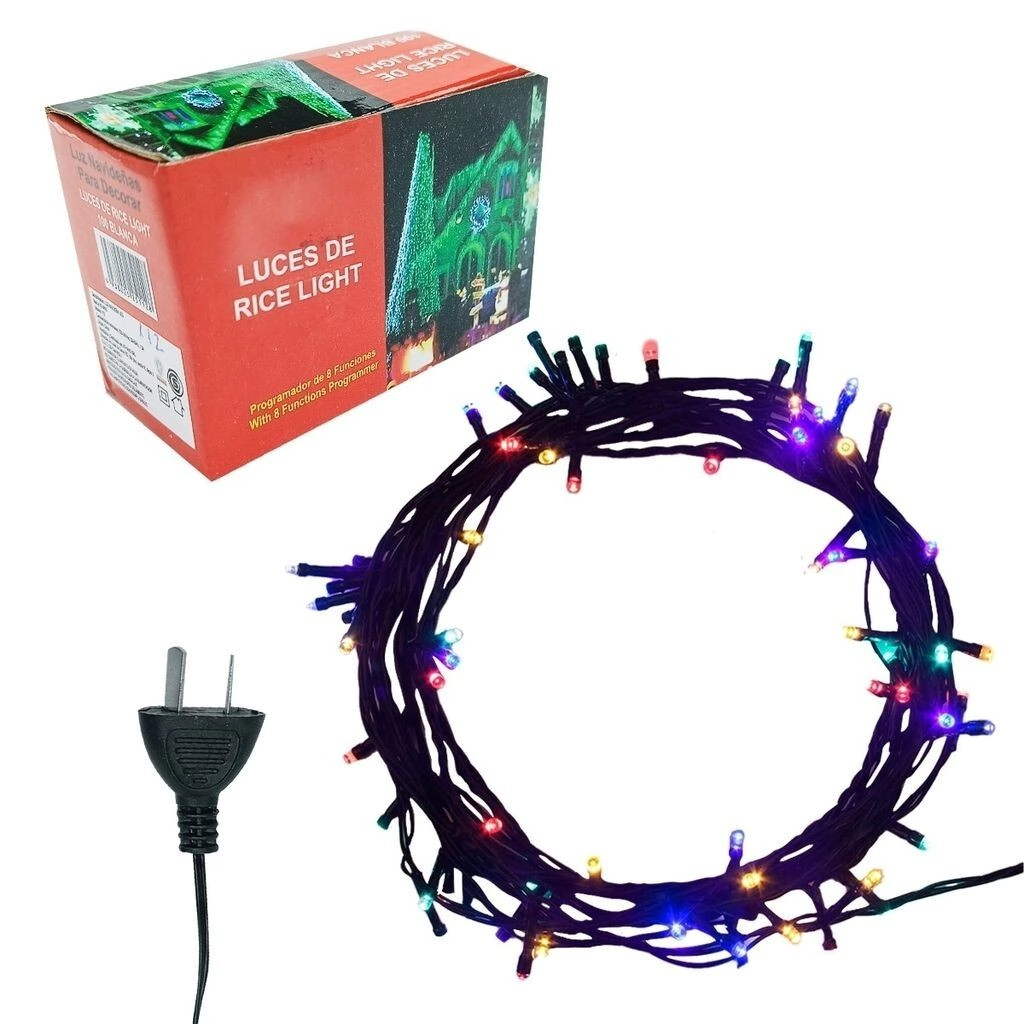 Luces de Arroz x100 Color Multicolor