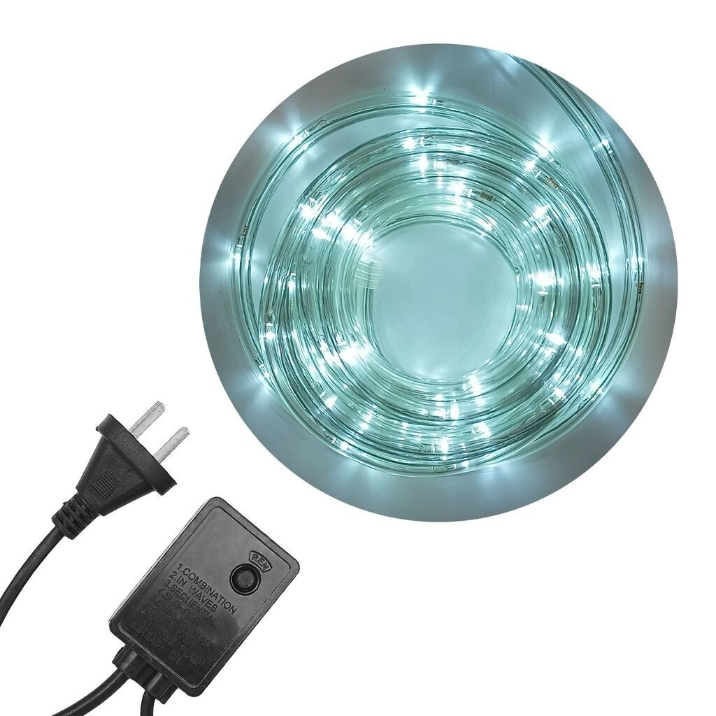 Manguera Led x 5 metros enchufe Luz Fria