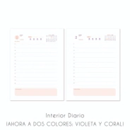 AGENDA N°8 DIARIA MARROQUI PASTEL ENCUADERNADO NORPAC