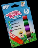 Tempera Solida Clas x6