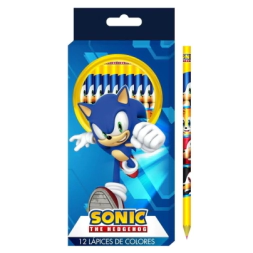 Lapices color Sonic x12