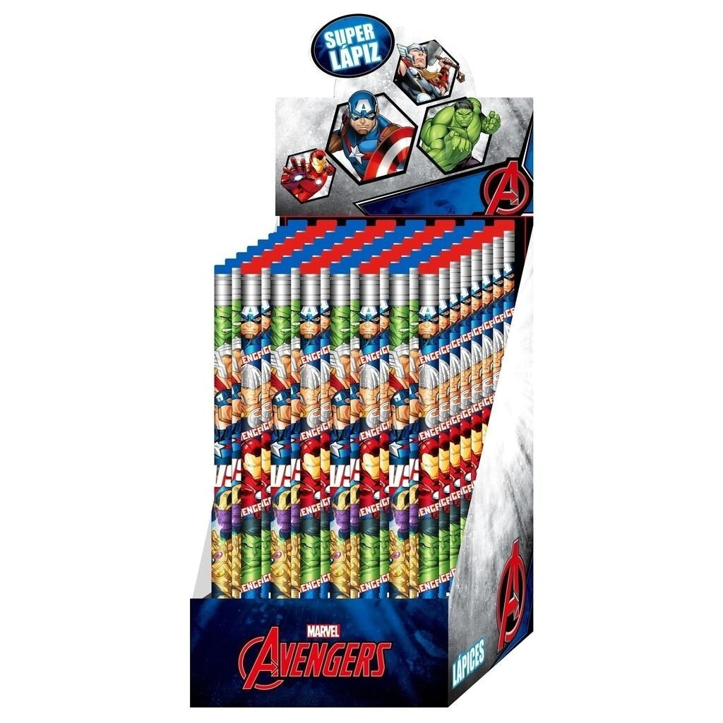 Lapiz c/goma Avengers