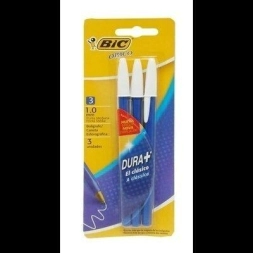 Boligrafo BIC Opaco 1mm Azul x3