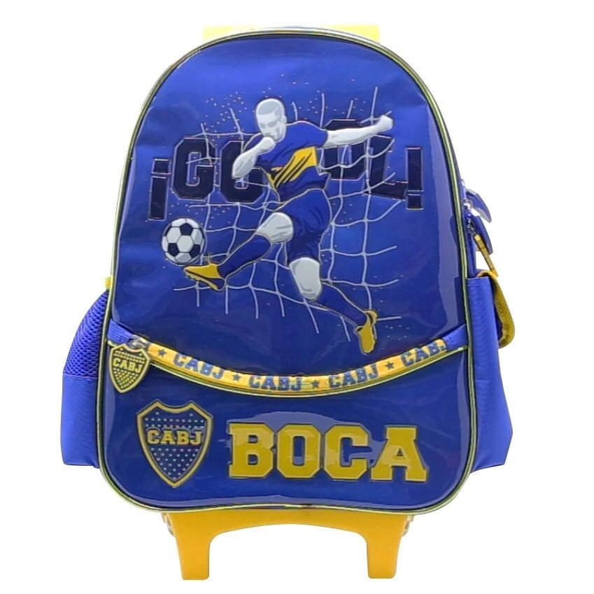 Mochila Boca Juniors 16" c/carro