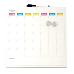 Pizarra Blanca Mag Planner 35x35