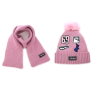 Set Gorro y Bufanda Trendy