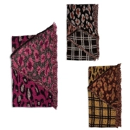 Pashmina Animal Print 60x220